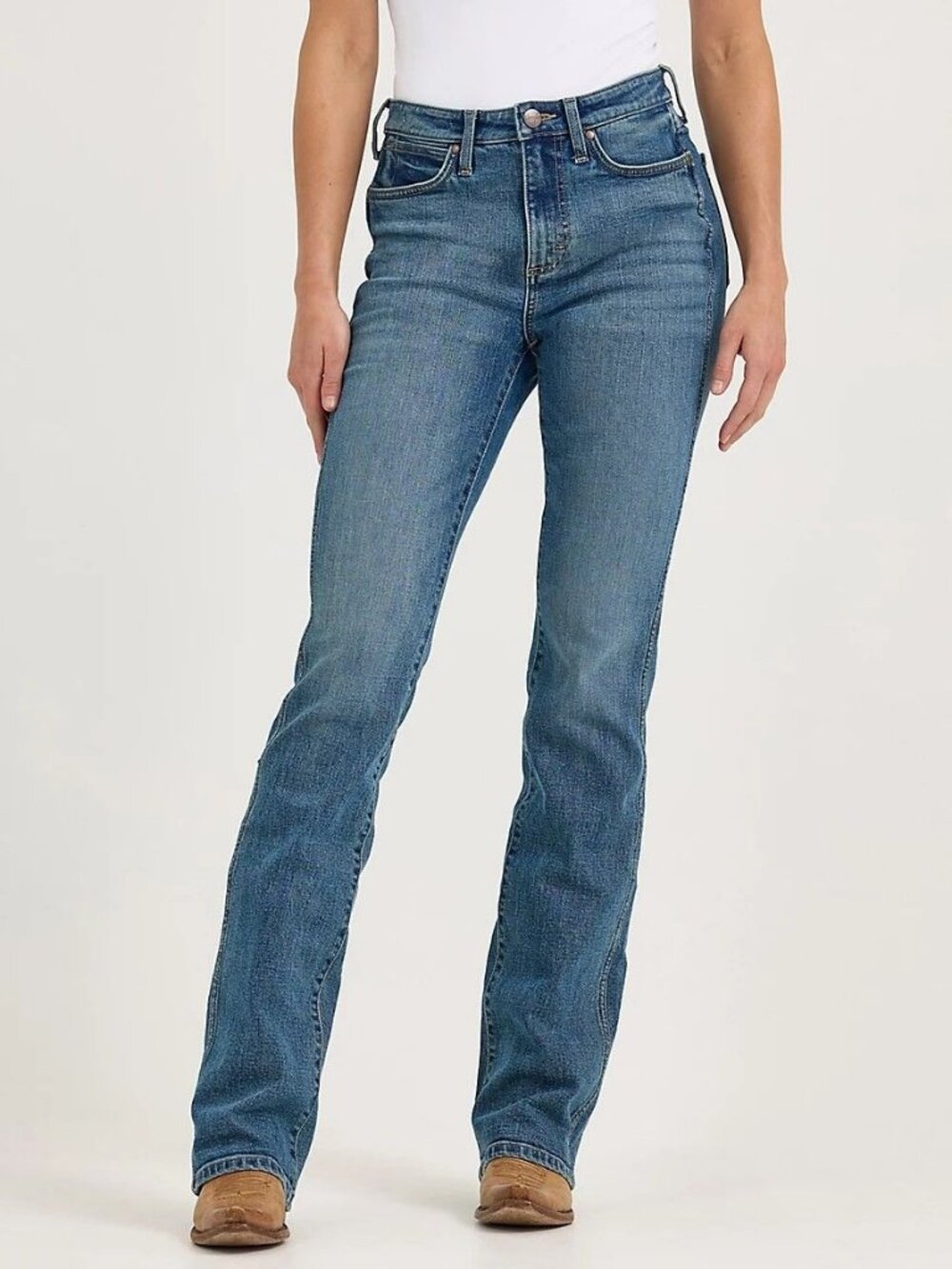 Wrangler Retro Women's 31x34 Bailey High Rise Bootcut Jeans 112367564